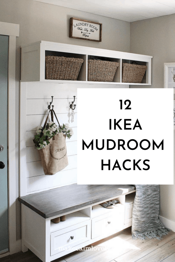 12 IKEA MUDROOM HACKS