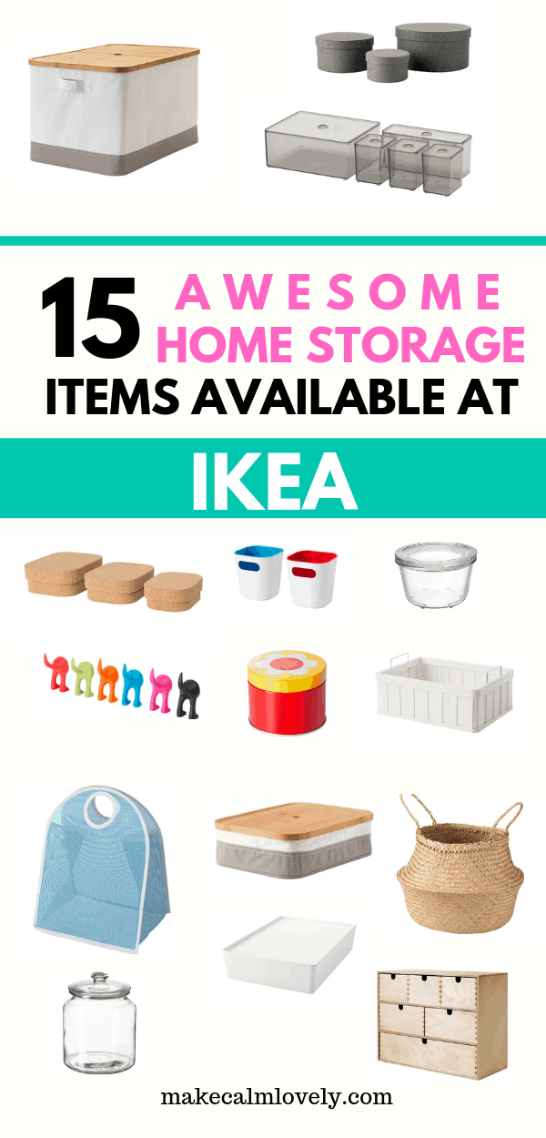 IKEA home storage items