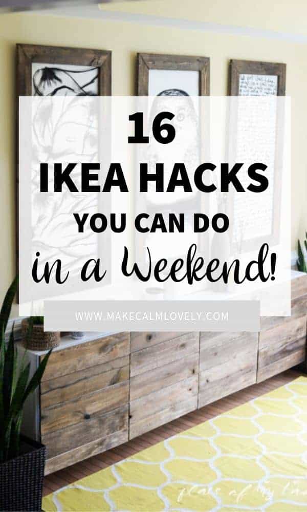 Weekend IKEA Hacks