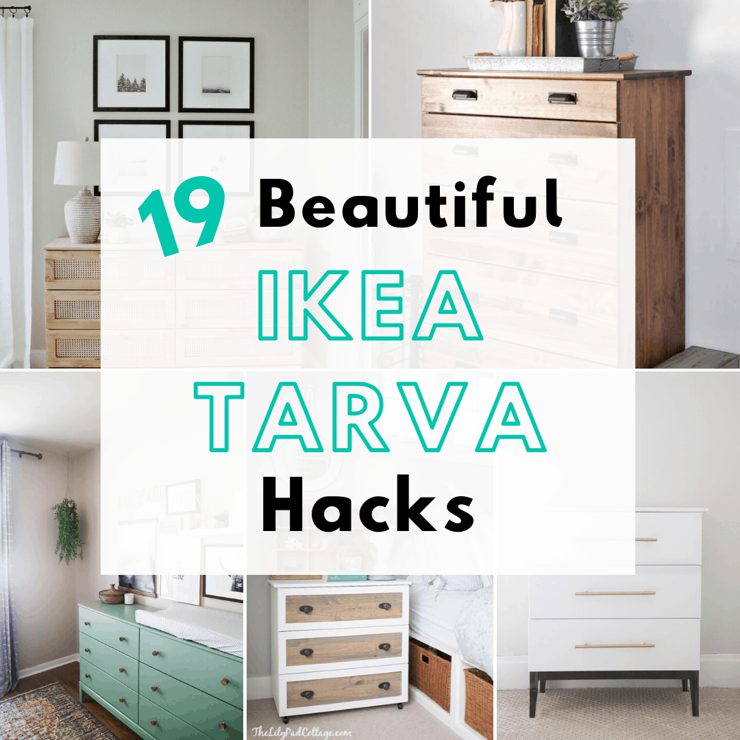 19 Beautiful IKEA Tarva Hacks Make Calm Lovely