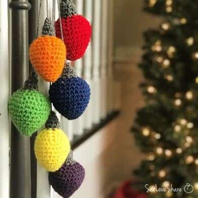 Crochet ornament