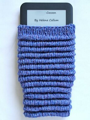 Knitted Kindle cocoon case knitting pattern