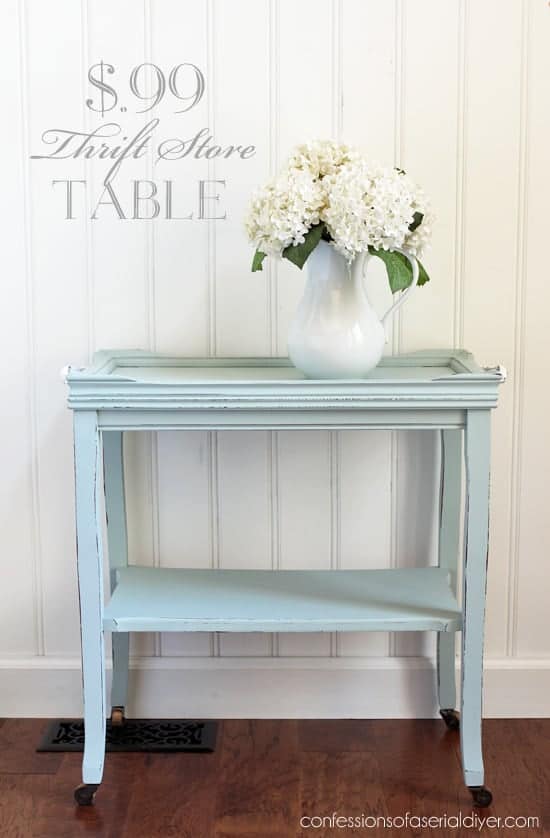 Gorgeous thrift store furniture makeovers - DIY your own!