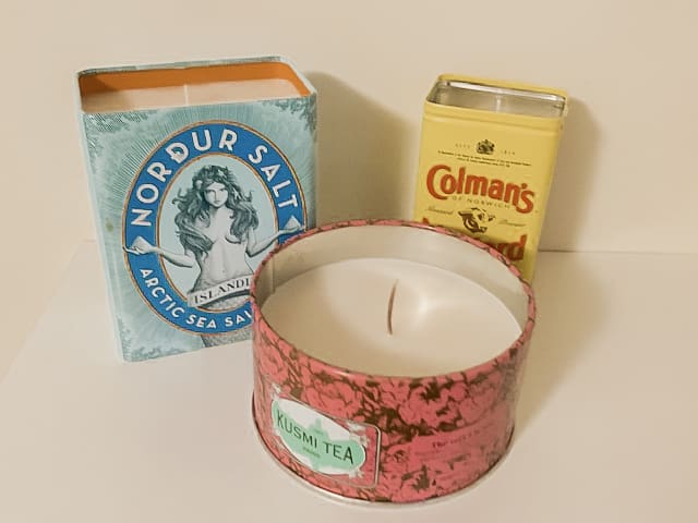 DIY Tin Can Candles