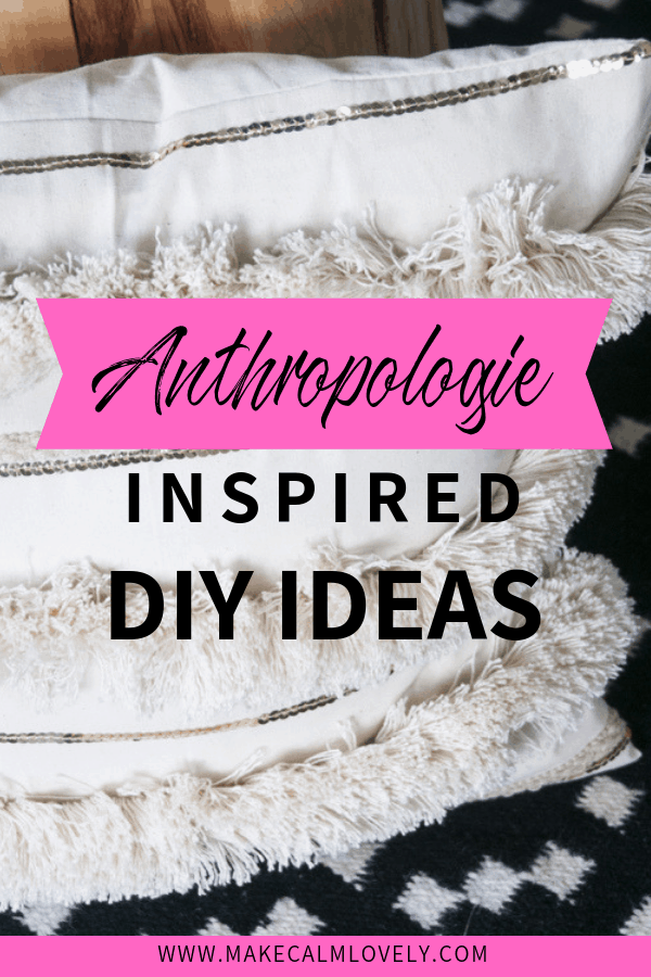 Anthropologie DIY ideas