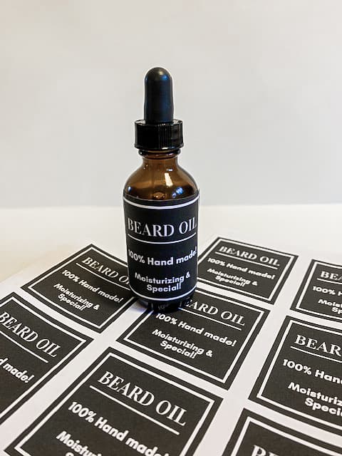 DIY Beard oil with Essential Oils