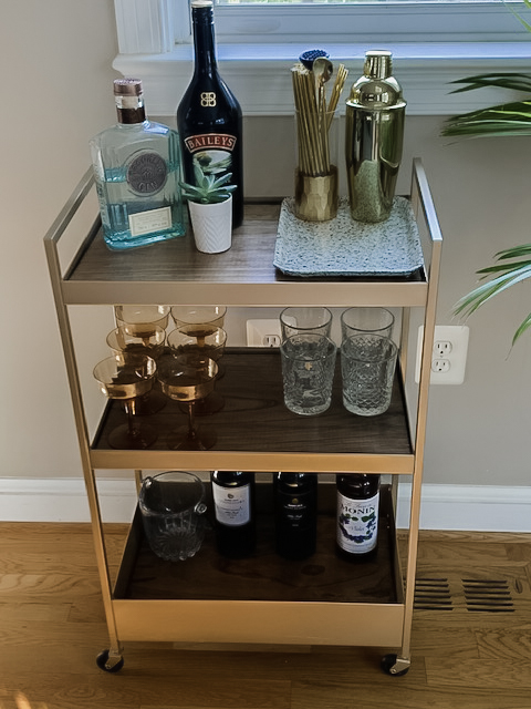 IKEA Nissafors Bar Cart Hack