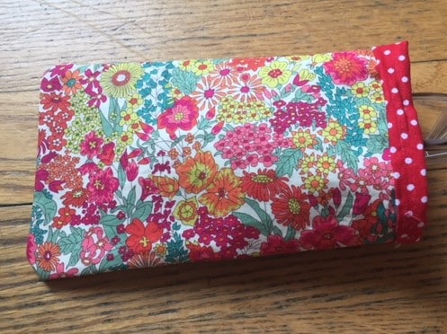 Glasses case sewing project