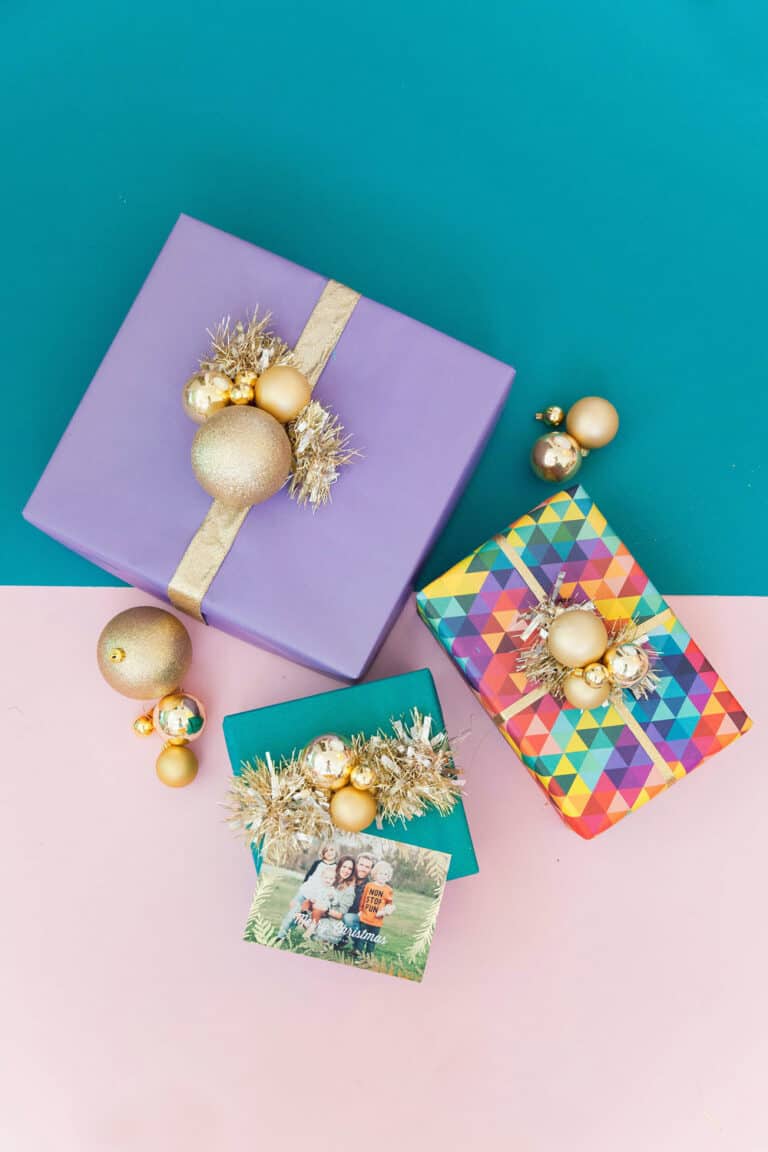 DIY Christmas Holiday Gift & Present Toppers