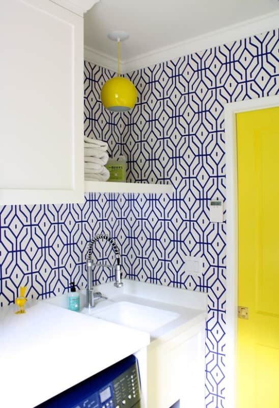 Colorful-Laundry-Room-Creative-Laundry-Room-via-A-Blissful-Nest