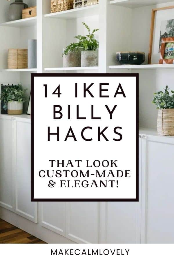 IKEA Billy Hacks that Look Custom-Made & Elegant