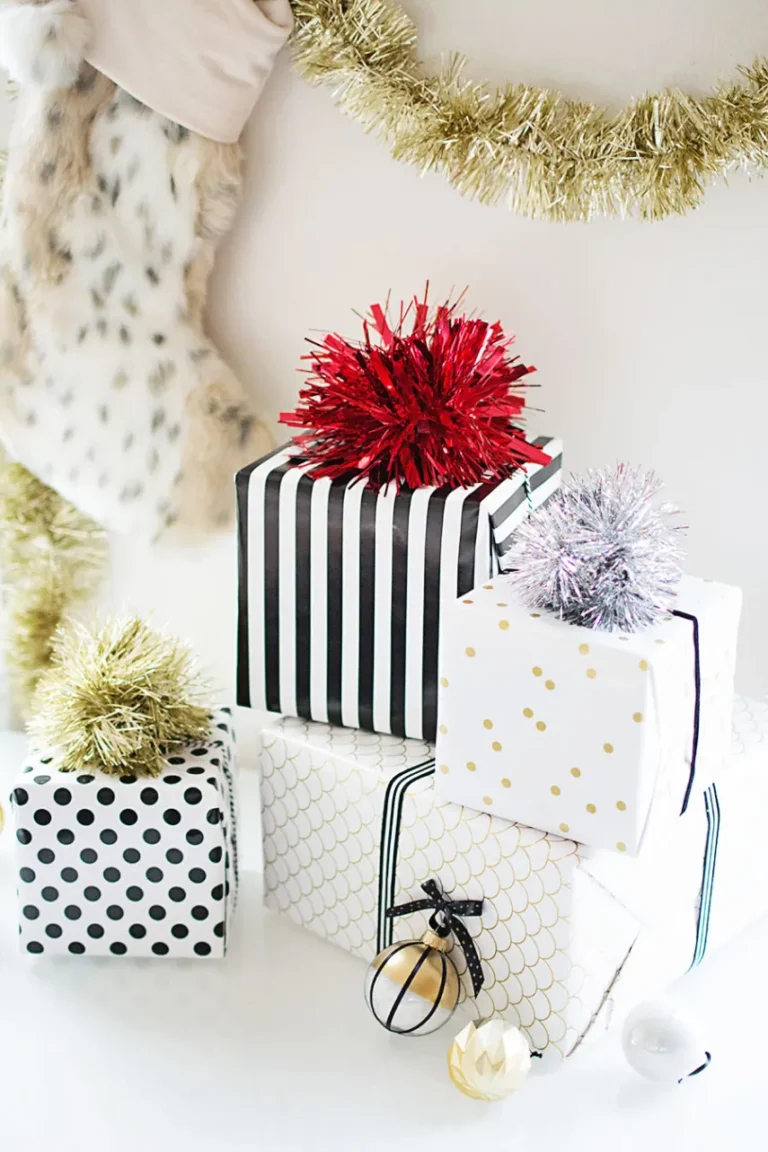 DIY Christmas Holiday Gift & Present Toppers