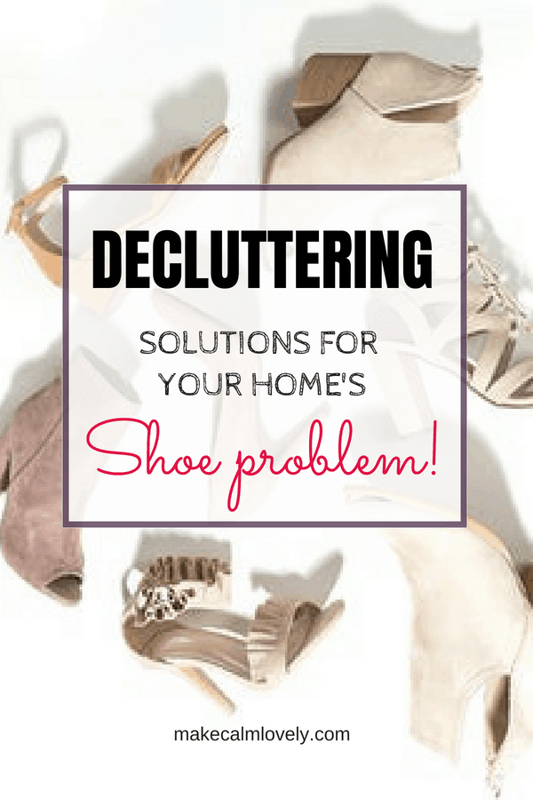 Decluttering solutions for your home's shoe problem