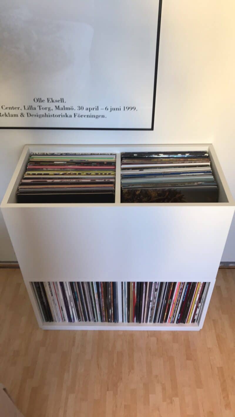 IKEA Hacks & Ideas for Vinyl Record Storage