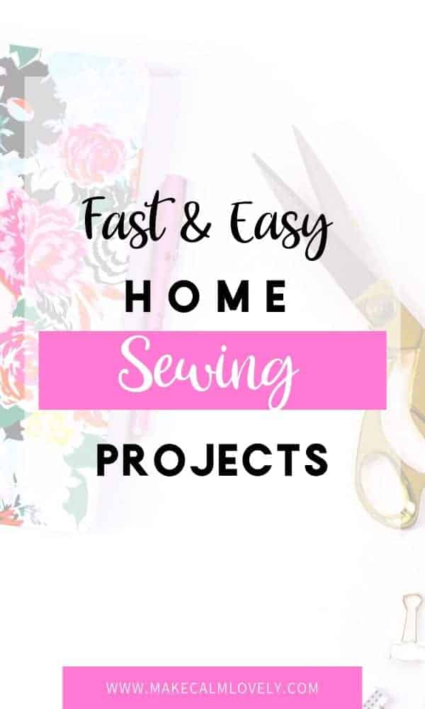 Home sewing projects