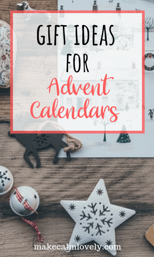 Gift Ideas for Advent Calendars