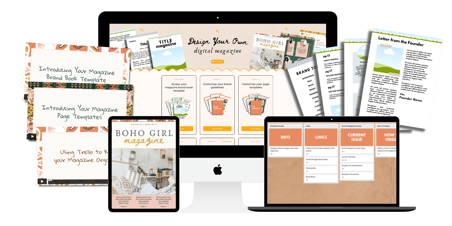 How to Design & Create your own Digital Magazine