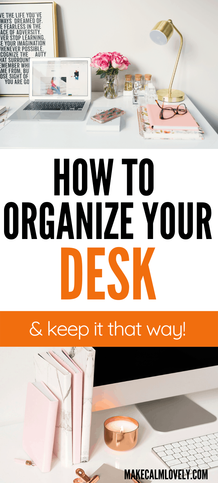 Organized desk