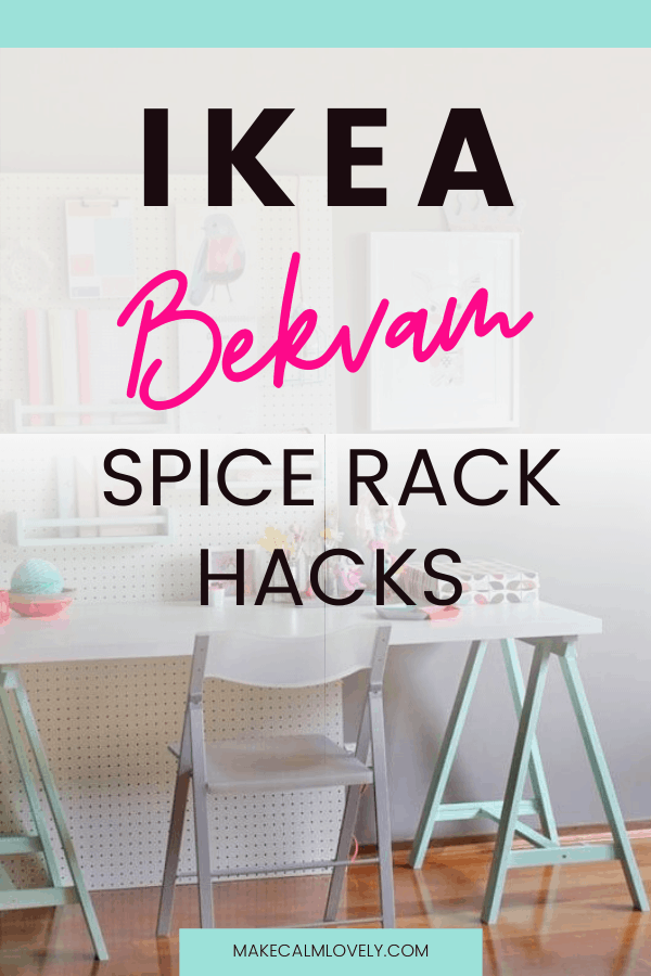IKEA Bekvam Spice Rack Hacks