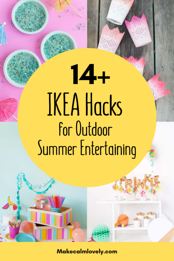 14+ IKEA Hacks for Outdoor Summer Entertaining