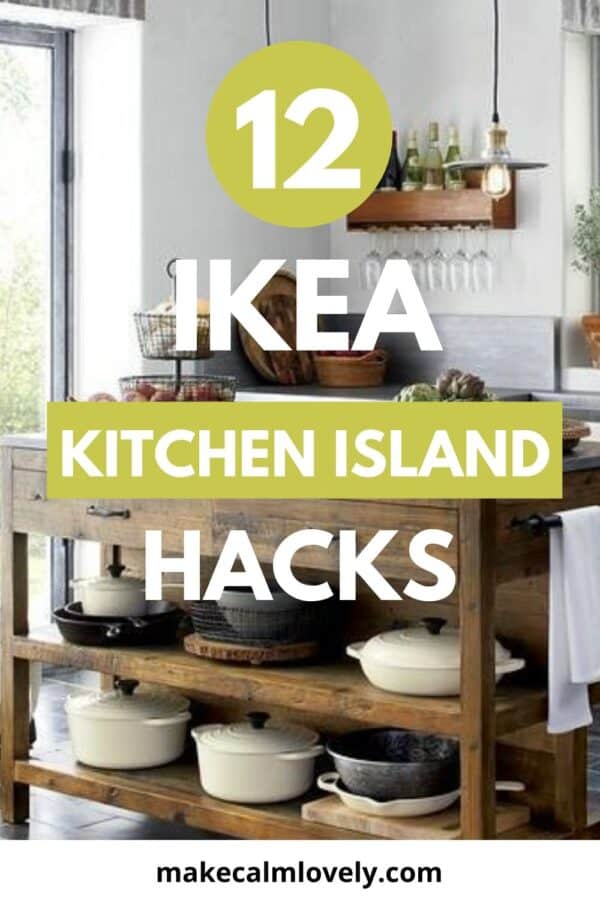 12 IKEA Kitchen Island Hacks that are useful and stylish