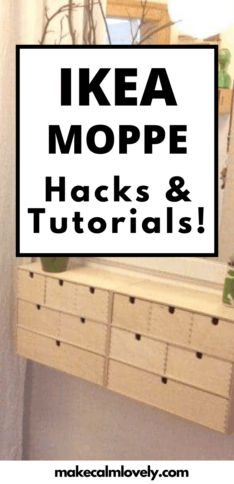IKEA Moppe Hacks and tutorials