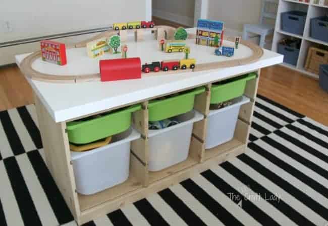 IKEA Hack train and activity table