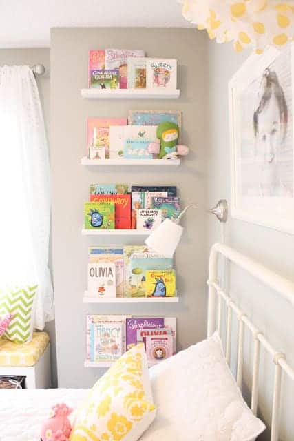 IKEA book shelves hack