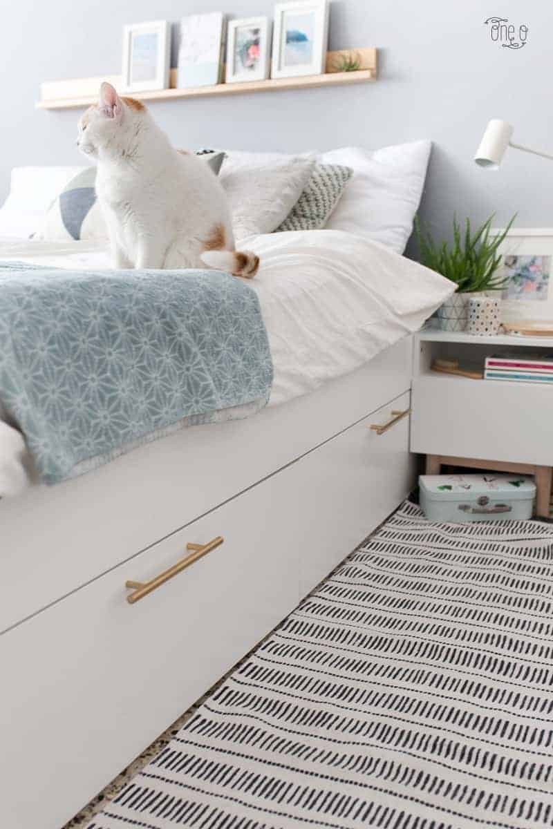 IkeaHackBrimnesBed7 Make Calm Lovely