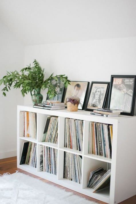 chant Forkorte noget IKEA Hacks & Ideas for Vinyl Record Storage -