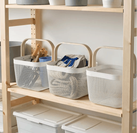 11 IKEA items that professional organizers use and recommend for storage and organization needs #IKEA #storage #organization #professional Organizers