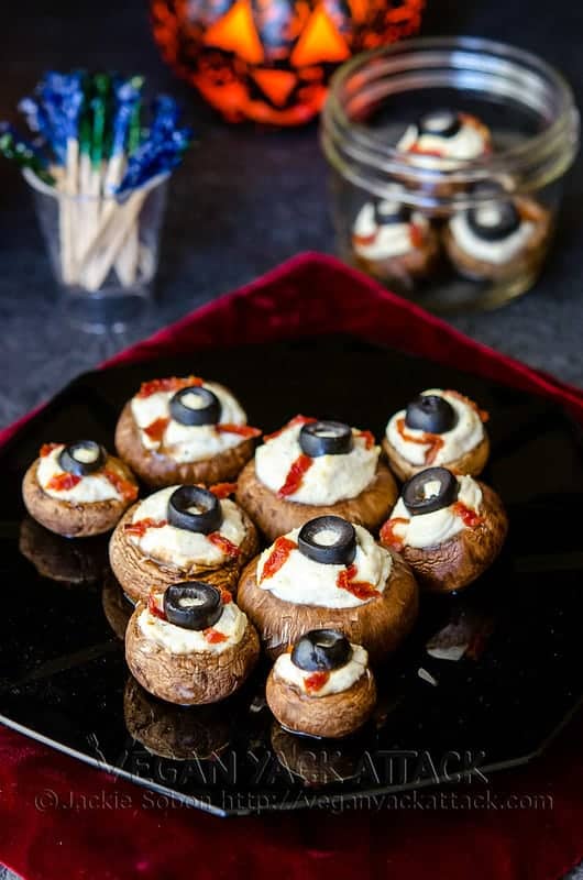 20 Easy, fast and fun Halloween Appetizers and Party Snacks #Halloween #Appetizers #PartySnacks