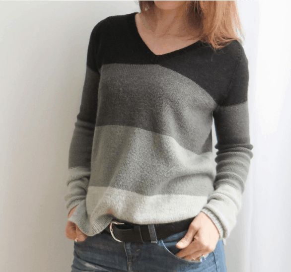 Jen knitted sweater Love Knitting