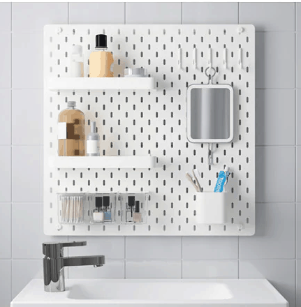 IKEA products & hacks to help organize your bathroom