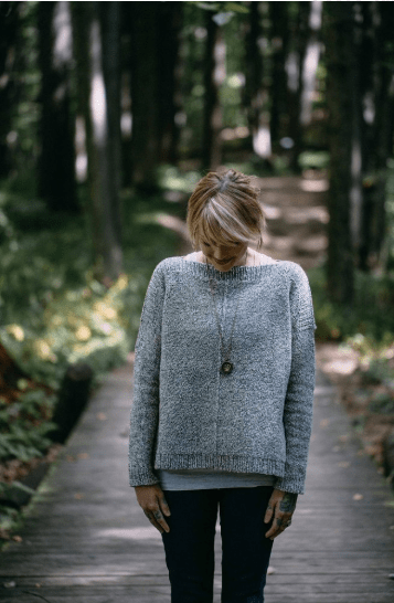 The Weekender sweater Love Knitting