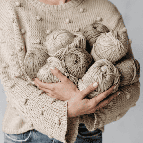 Confused by all the different yarn types available? Here is everything you need to know about yarn - weights, fibers, and more!