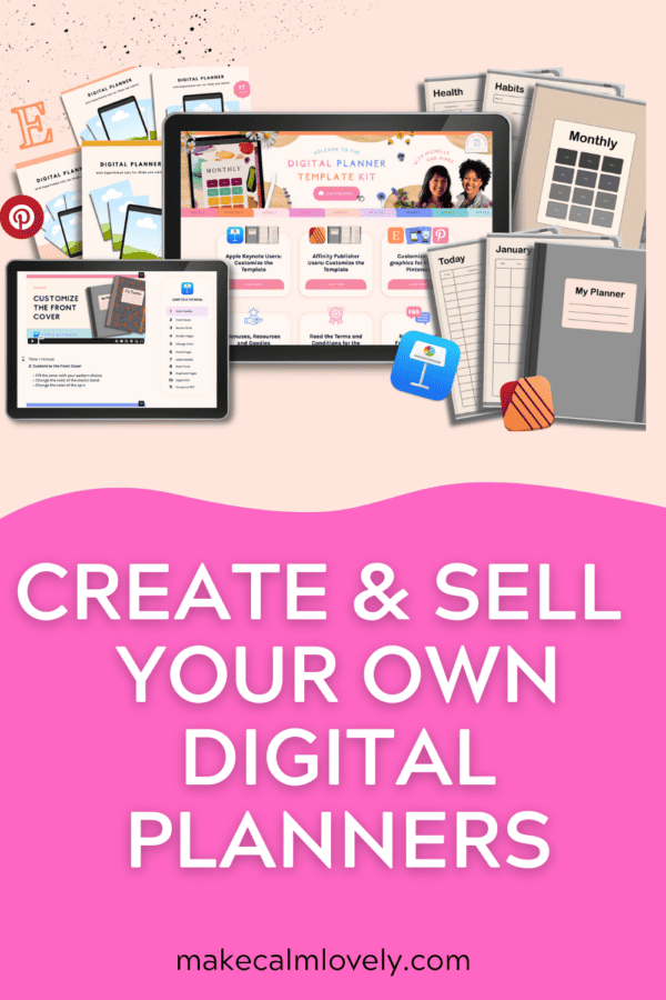 How to Create a Digital Planner for yourself or to Sell to Others