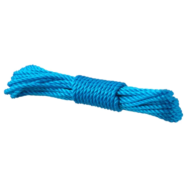 Blue rope.