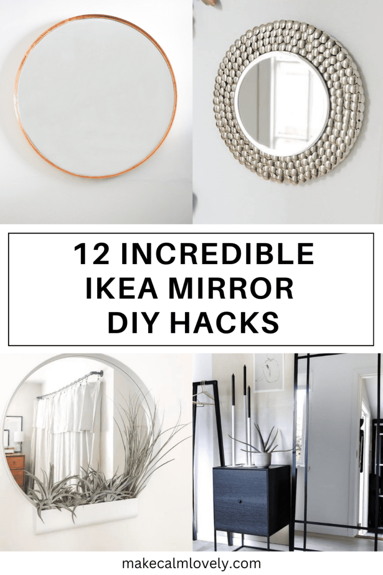 12 Incredible IKEA Mirror DIY Hacks