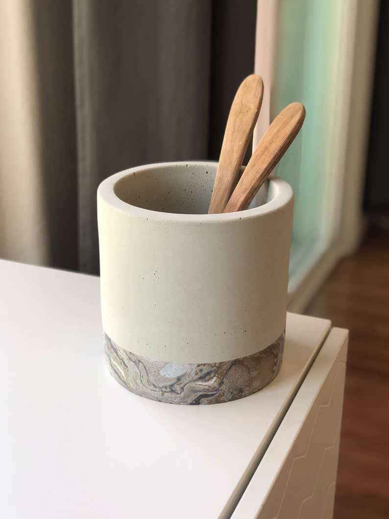 12 Pretty & Stylish Utensil Holders for your Kitchen