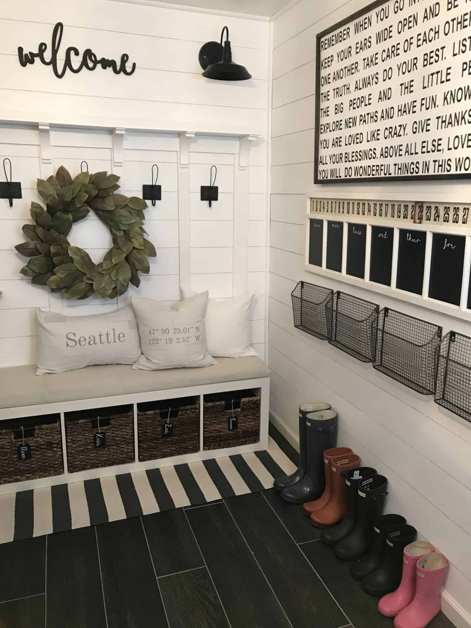 12 Magnificent IKEA Mudroom Hacks