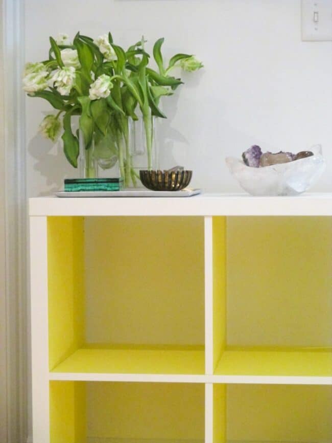 Beautiful colorful IKEA DIY hacks using your favorite IKEA furniture and products
